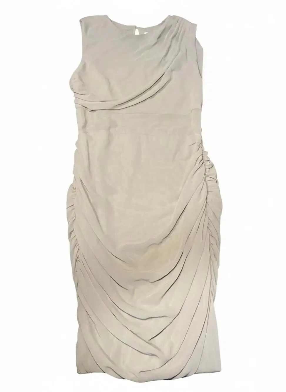 Abercrombie & Fitch Women’s Green Ruched Maxi Dress Size Medium Petite NWT